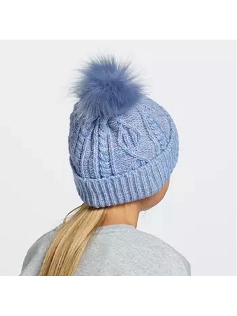 Girls Dick's Sporting Goods Beanie Hat, OSFM, Blue - Picture 1 of 4